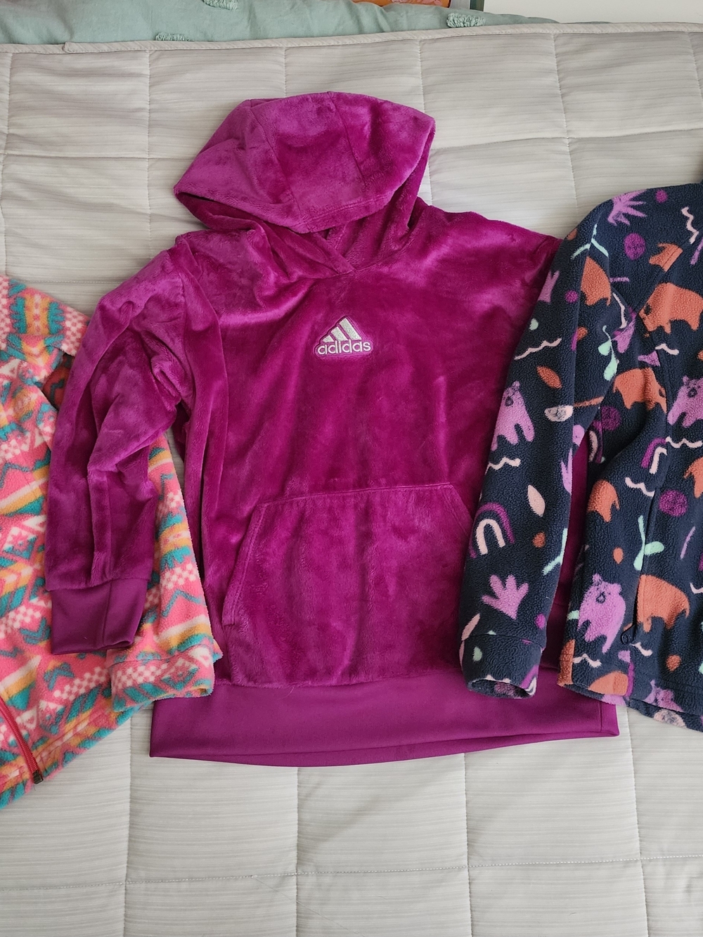 Columbia Plush Pullover Hoodie in Bright Magenta